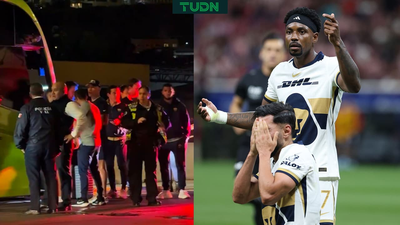 A los Pumas, los deja 'tirados' el camión en Guadalajara tras empate con Guadalajara