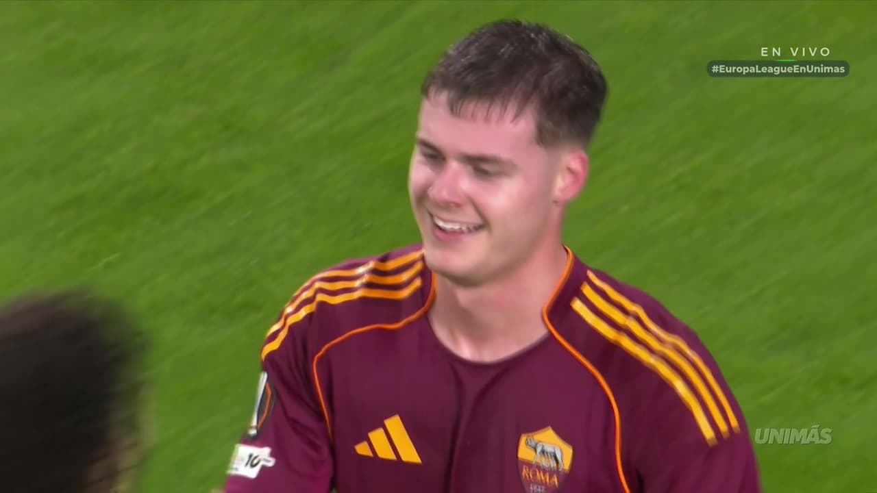 ¡Control enfermo y doblete de Ferguson para la Roma!