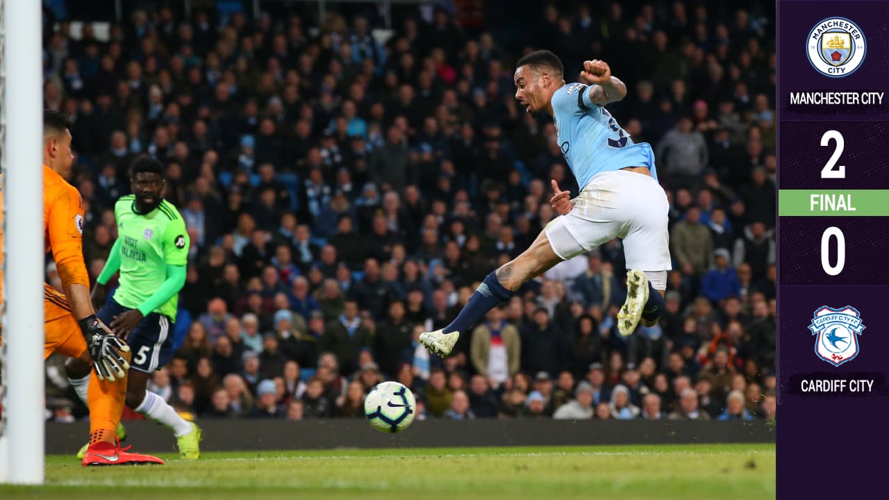 Manchester City doblega al Cardiff y recupera la cima de la Premier