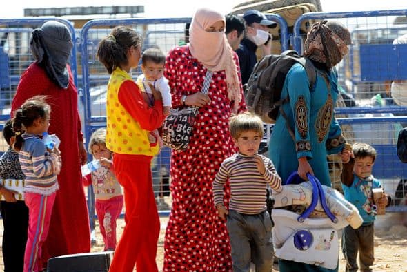 Todos los refugiados coinciden en señalar que el simple hecho de ser kurdo es una inmediata condena a muerte en manos de los yihadistas.