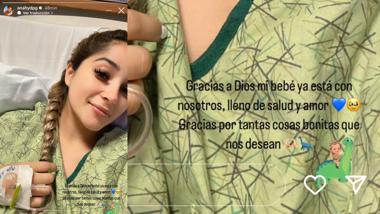 Este fue el mensaje que Daisy Anahy publicó en Instagram tras el parto de su bebé y en él no se refirió en ningún punto a su ex Eduin Caz.