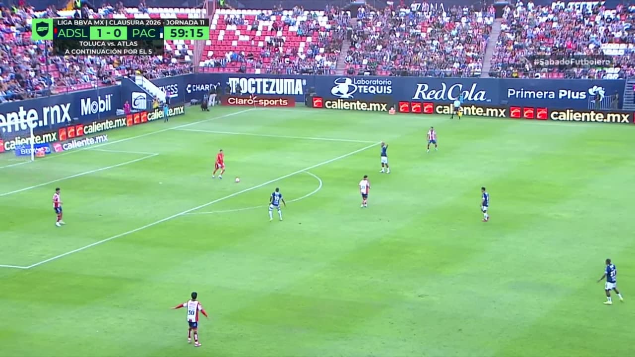 ¡TIRO ATAJADO! disparo por Kenedy.