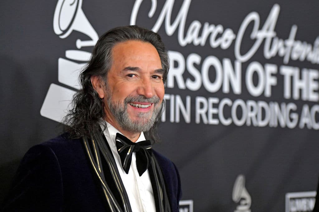 Marco Antonio Solís recibió el nombramiento como Persona del Año 2022 de La Academia Latina de la Grabación. 
<br>