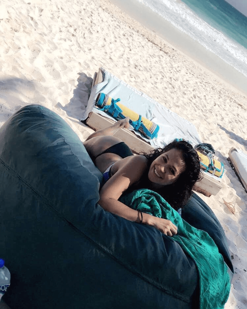 Le encanta visitar las playas de México y en especial la Rivera Maya.