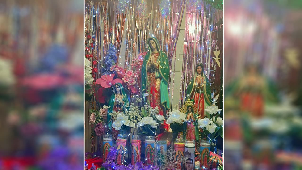 A través de Repórtalo, la familia Moran nos envió la foto de su homenaje a la Virgen de Guadalupe, nos cuentan que “son muy devotos de la Morenita”.