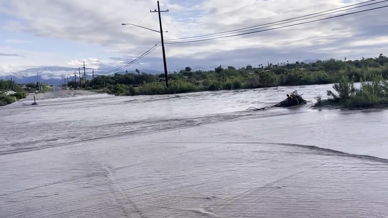 Sábado de fuertes tormentas prácticamente en todo el estado de Arizona