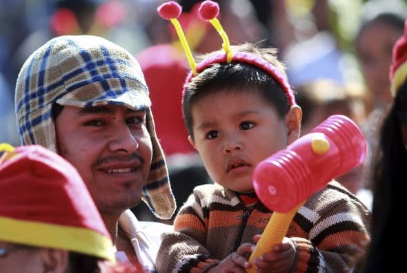 Las personas también arribaron con anticipación.