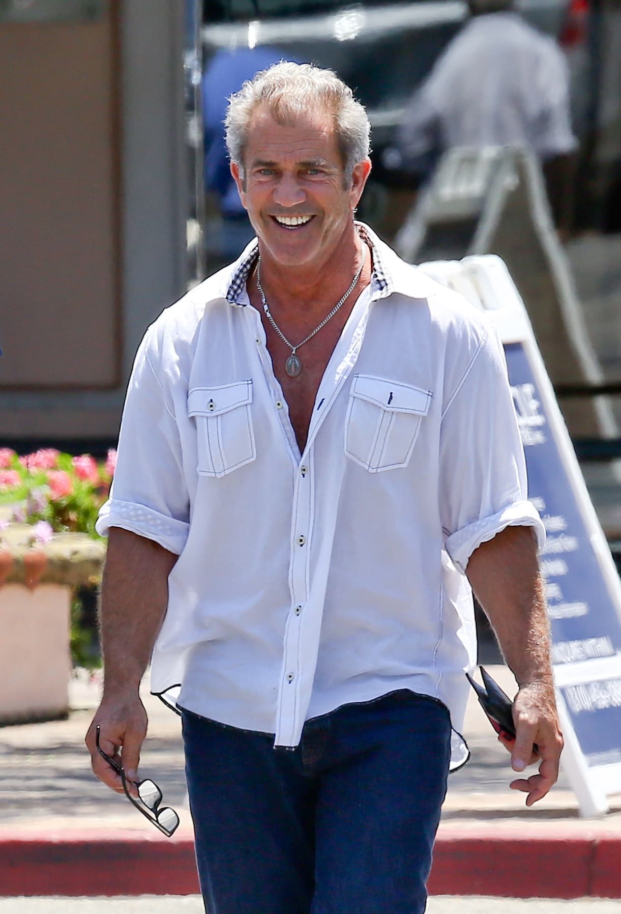 Mel Gibson logró que las grandes entradas de su cabellera fueran una característica de él.