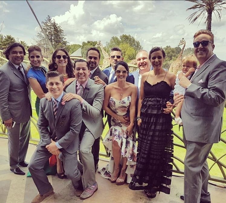 Raquel Bigorra y su esposo Alejandro Gavira, el productor Alejandro Gou con su mujer, Daniel Bisogno y su esposa junto al reportero Jorge Ugalde también asistieron al evento.