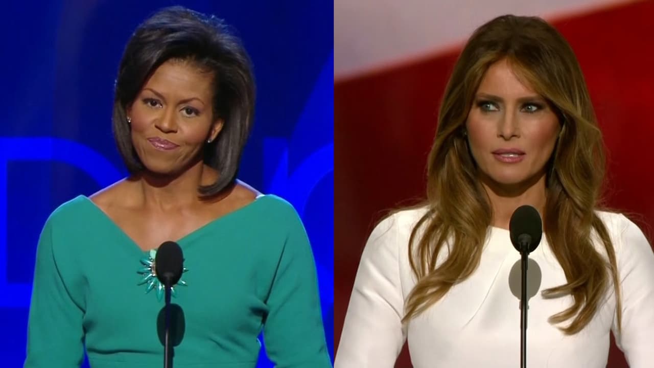 Los párrafos del discurso de Melania Trump que parecen copiados de Michelle Obama