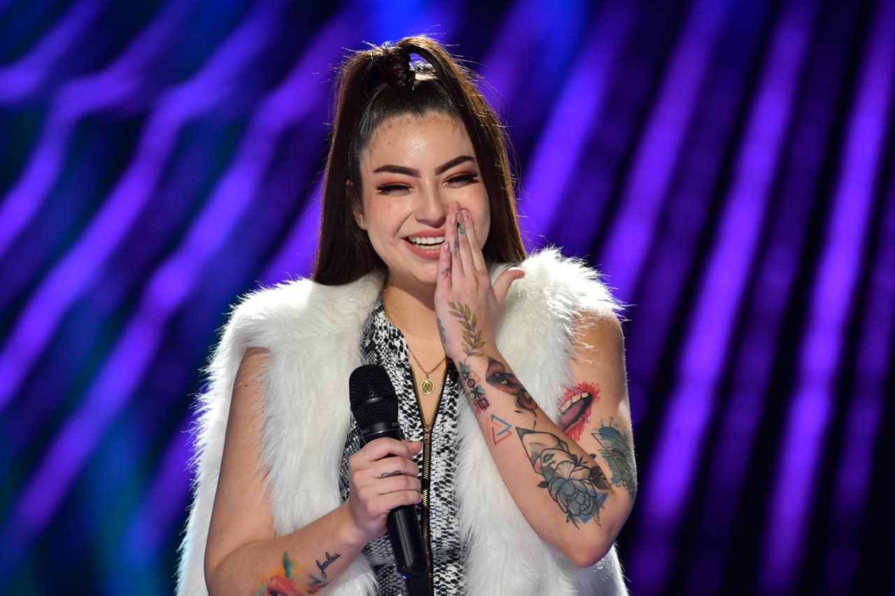 Ella interpretó el tema 'You Don't Own Me' y se ganó su lugar en la competencia. Giselle llamó la atención de los jueces por su look y tatuajes, así como por su declaración de querer ser "la nueva Paquita la del Barrio urbana".