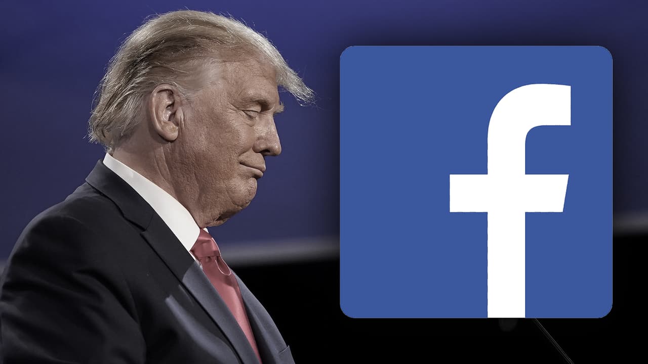 Cuenta de Trump en Facebook permanecerá suspendida hasta enero de 2023