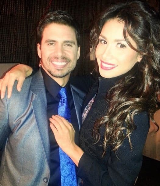 Con el guapo y talentoso Pedro Moreno. ¡Todas las chicas quisieran una foto con él!