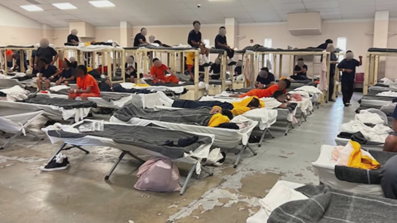 Informe revela condiciones de hacinamiento en el centro de detención de Krome: estas son las imágenes
