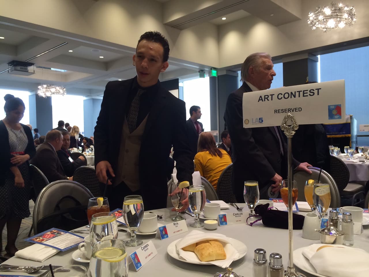 El joven tenía un talento con el pincel, aunque prefirió la vida militar.