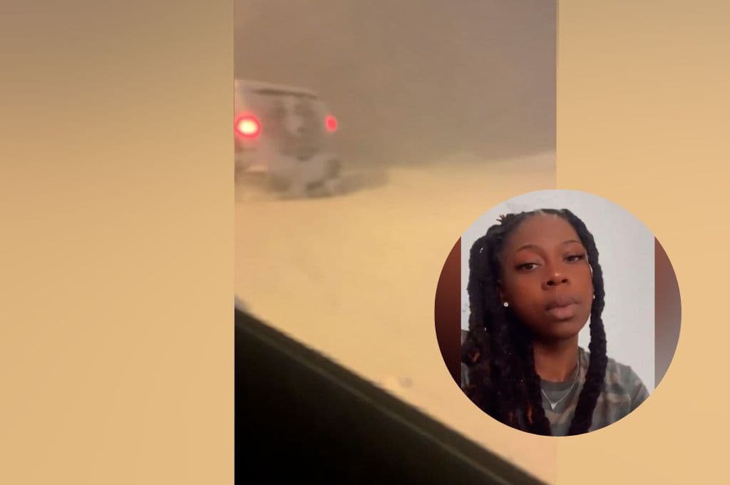 Anndel Taylor envía a familiares último video antes de morir en su auto durante nevada