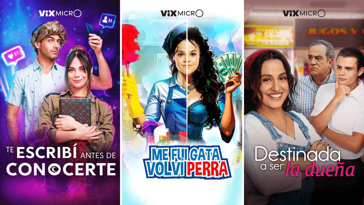 ViX MicrO estrena sus Microdramas.