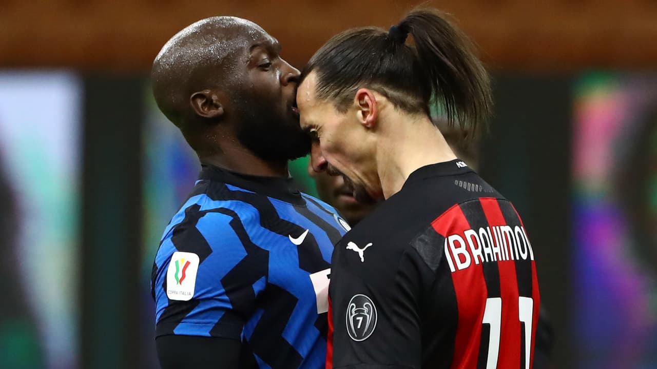 Revelan castigo a Zlatan y Lukaku tras pelea en el Derbi