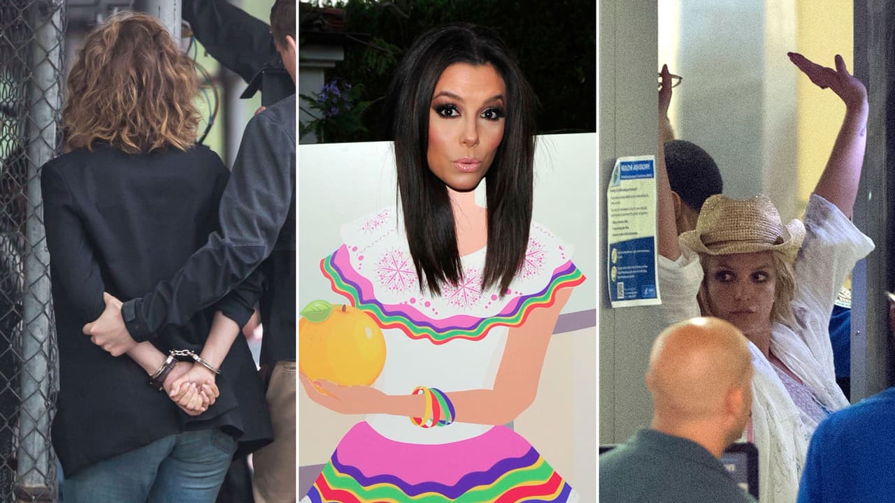 Entre J.Lo arrestada, Britney agobiada y varias celebridades con cara de GUAT, esta semana te harán reír muchísimo.