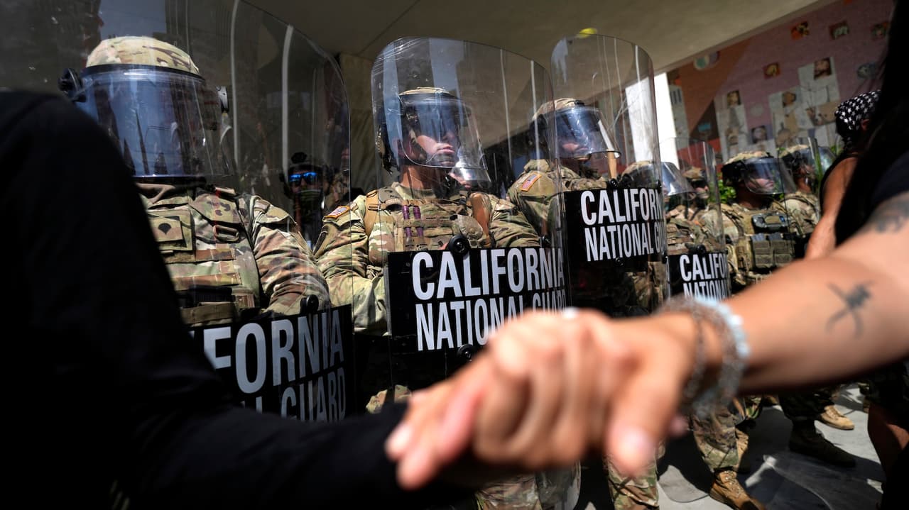 Trump ordena el despliegue de 2,000 efectivos de la Guardia Nacional en Los Ángeles y desata fuerte rechazo