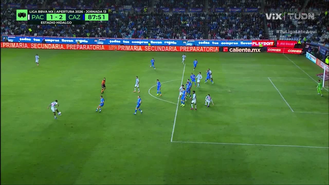 ¡Le anulan gol al Pachuca! Posición adelantada y se anula gol del Rey Salomón