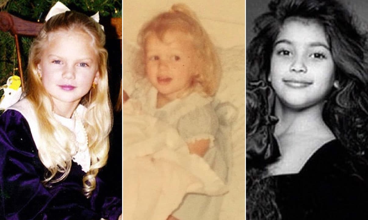 Fotos de famosos cuando eran niños