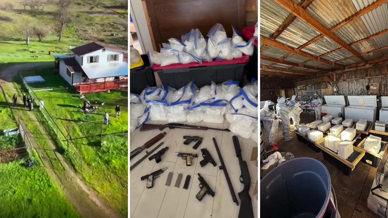 Desmantelan narcolaboratorios de metanfetamina en el norte de California
