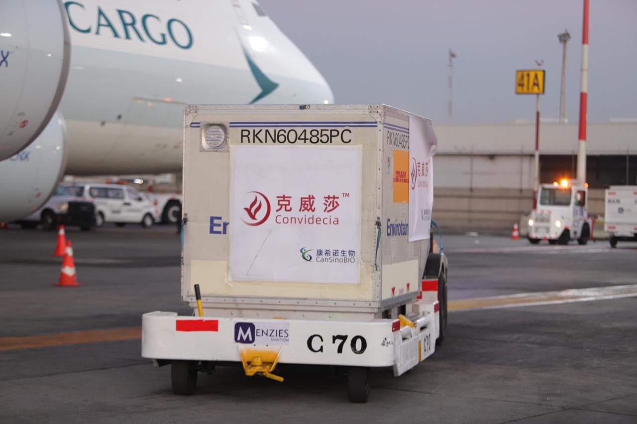 México ha recibido más de ocho millones de dosis de vacunas CanSino, la mayoría a granel.