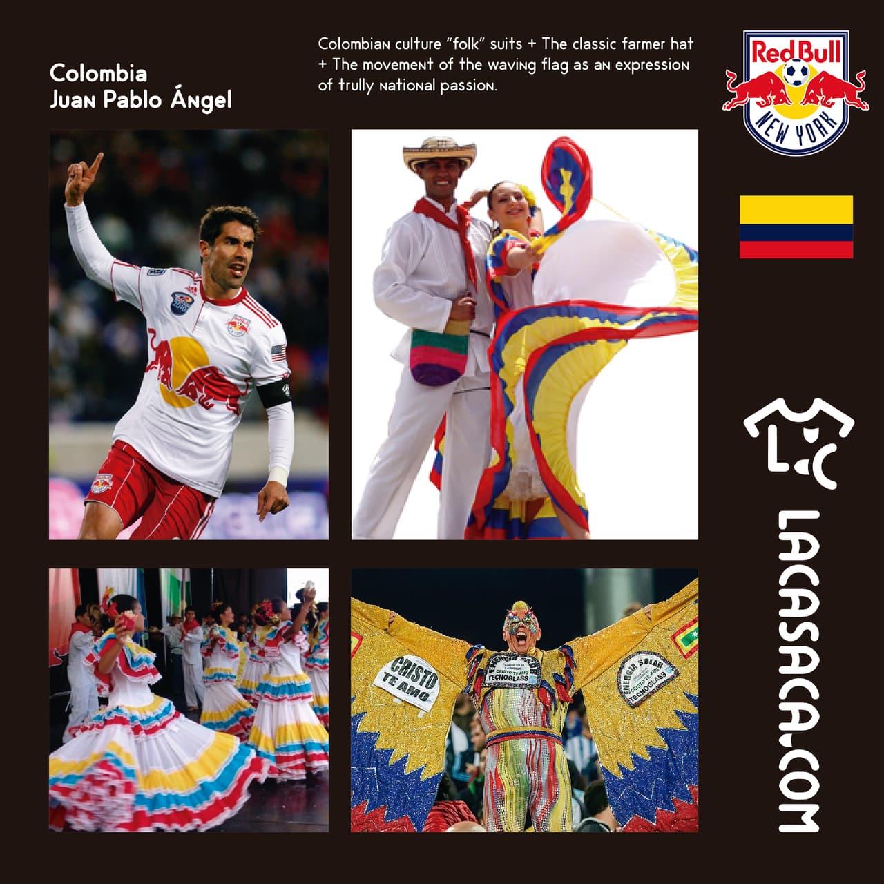 NEW YORK RED BULLS | Seguimos en la Gran Manzana para admirar la casaca inspirada en los trajes folclóricos colombianos, el Cole y uno de los máximos exponentes del club, Juan Pablo Ángel.