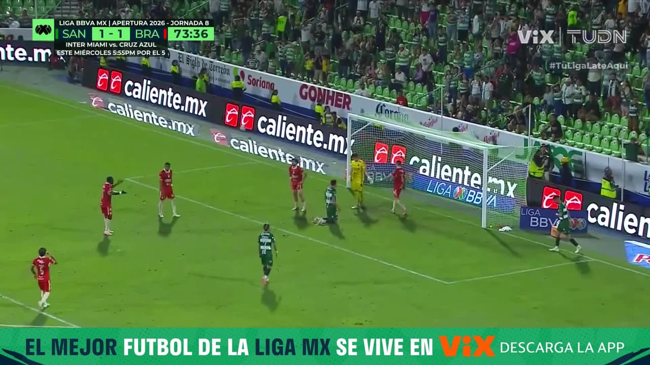 ENFERMA ATAJADA DE SEBASTIÁN JURADO  LE NIEGA EL GOL A ESTEBAN LOZANO