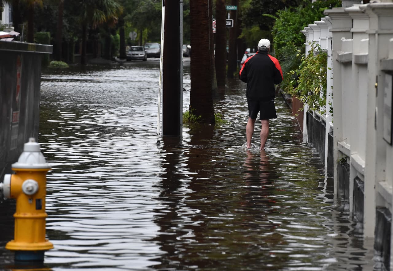 Además de Charleston, los meteorólogos también alertan de posibles afectaciones en North Charleston, Mount Pleasant, Goose Creek, Hanahan, Moncks Corner, McClellanville y el intercambiador I-26/I-526.