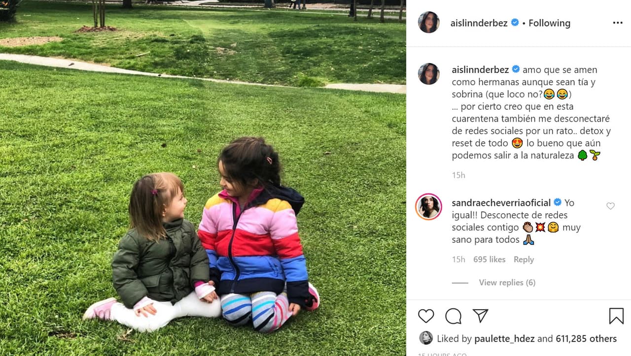 El pasado lunes 16 la hija mayor de Eugenio Derbez anunció que 
<b>se retiraría de redes sociales</b>, cuatro días después de que ella y su esposo confirmaron que ya no eran pareja. 
<br>