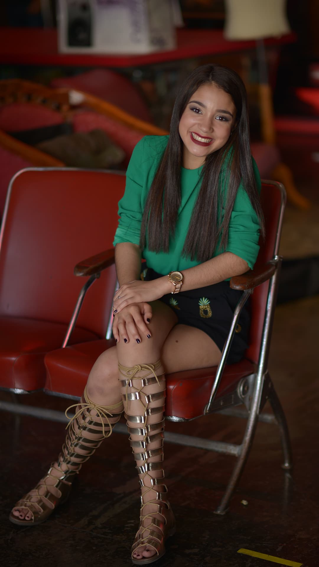 Carolina Schott tiene talento pero la competencia no estaba fácil.