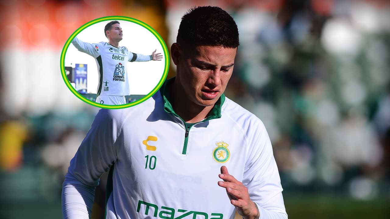 Nadie se dio cuenta: ¡James tiene  playera diferente a sus compañeros!