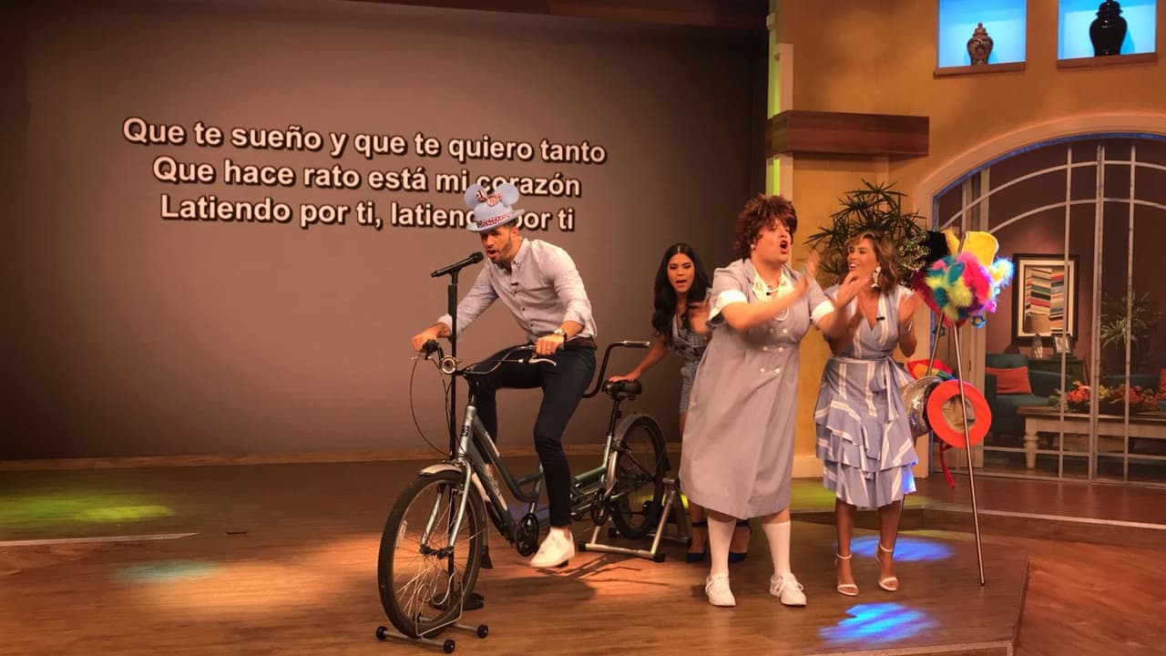 El turno del chef Yisus llegó y comenzó a cantar a todo pulmón.