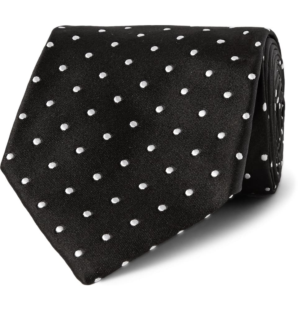 Para él: Corbata en seda, Tom Ford.