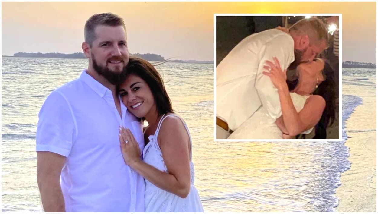 Recién casado de Utah con gran dolor se despide de su esposa: "Es difícil tratar de comprender"