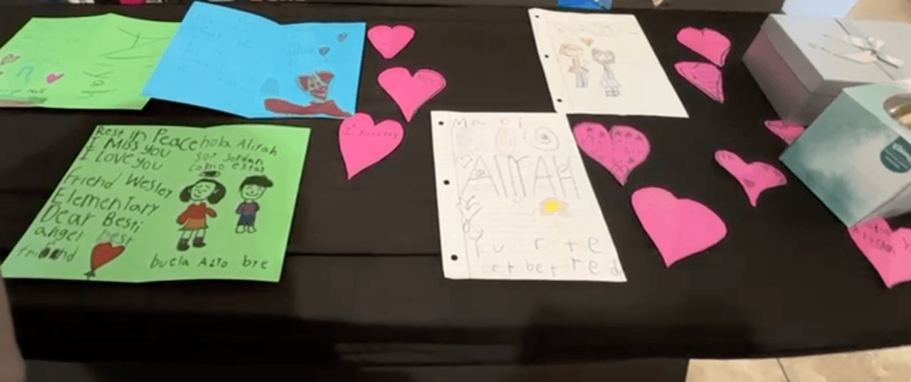 A Univision 45 solo 
<b><a href="https://www.univision.com/local/houston-kxln/demandan-1-millon-hotel-double-tree-muerte-aliyah-lynette-jaico-alberca-houston" target="_blank">se le concedió grabar con el teléfono las siguientes imágenes, durante un par de minutos</a></b>.