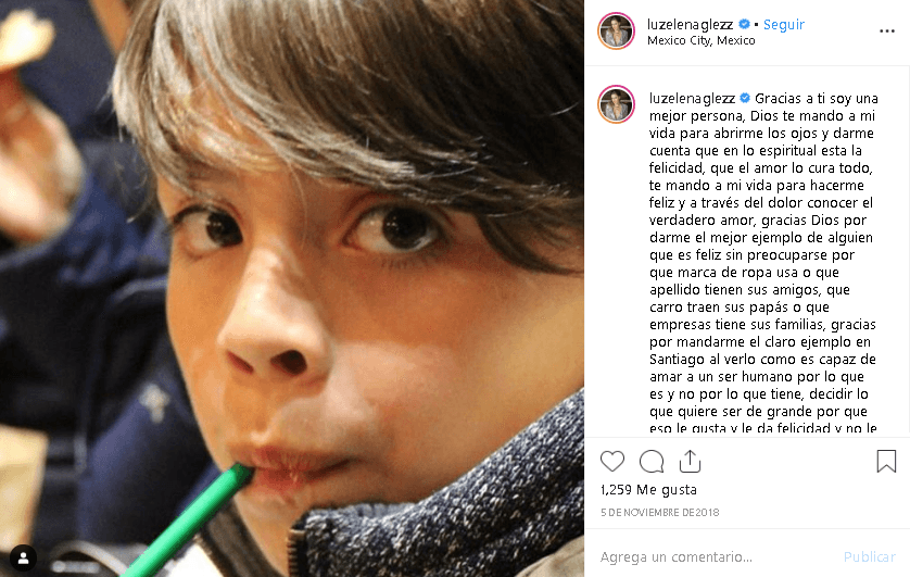 "No tienen las mismas capacidades ni facilidades para hacer las cosas, entonces yo le dije que él había nacido con una dificultad, pero que todos podemos salir adelante”.