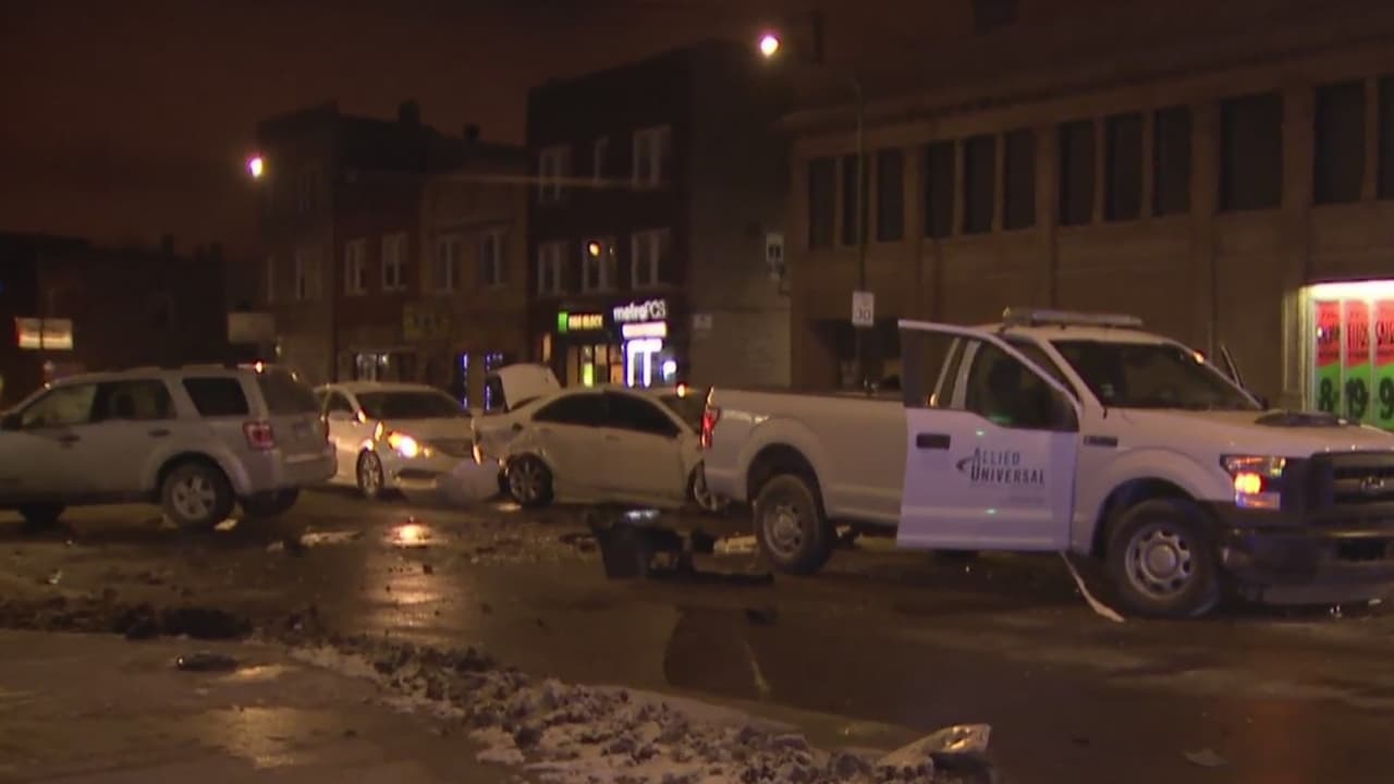 Varias personas resultan heridas luego de un múltiple accidente de tránsito en el sur de Chicago