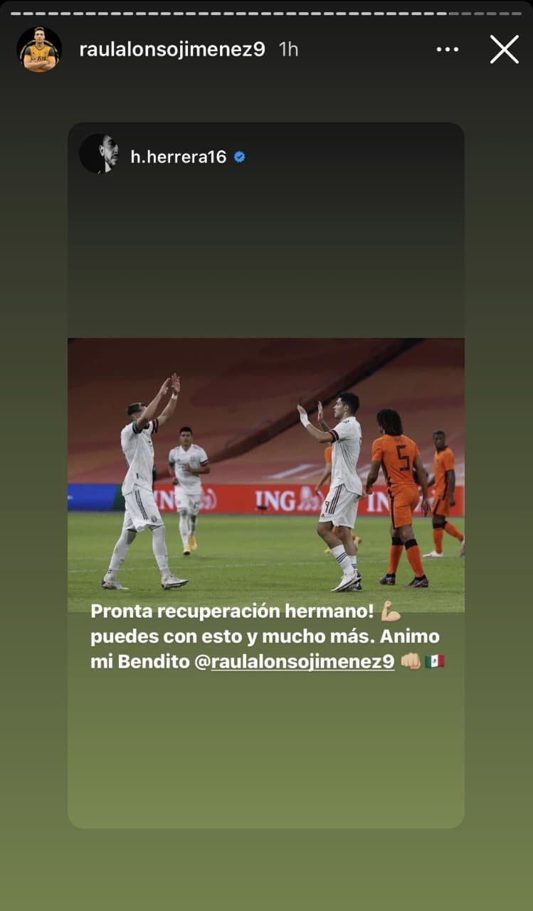 La operación del mexicano fue todo un éxito y agradeció todos los mensajes de apoyo que tuvo en su cuenta de Instagram.