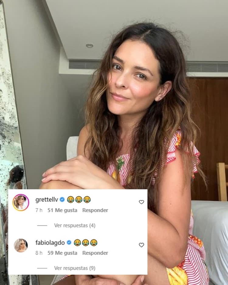 Diversas amigas famosas de Sebastián reaccionaron con emojis de carita riendo a su peculiar post, como Grettell Valdez, Fabiola Guajardo y Karina Banda. 
<br>