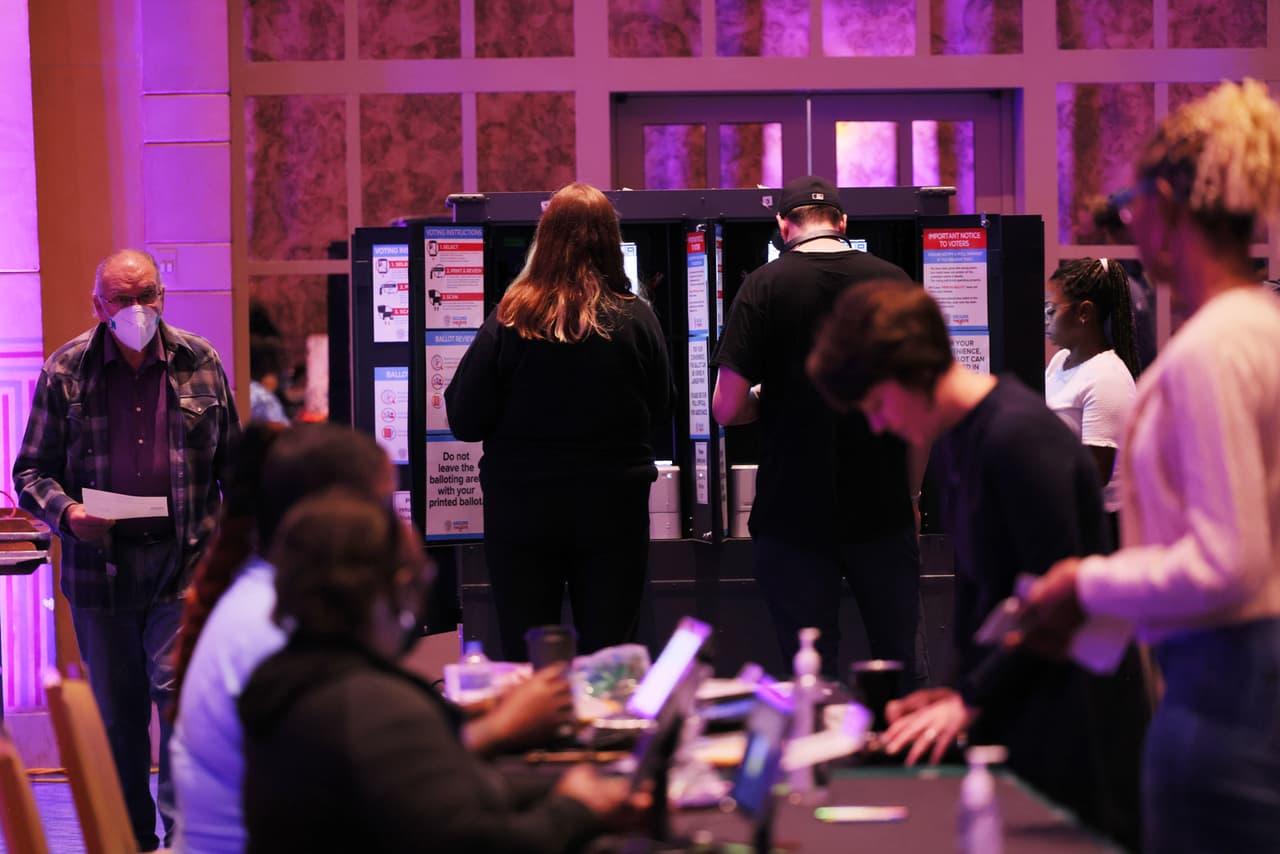 Muchos lugares de votación informaron poco o ningún tiempo de espera para emitir su voto.