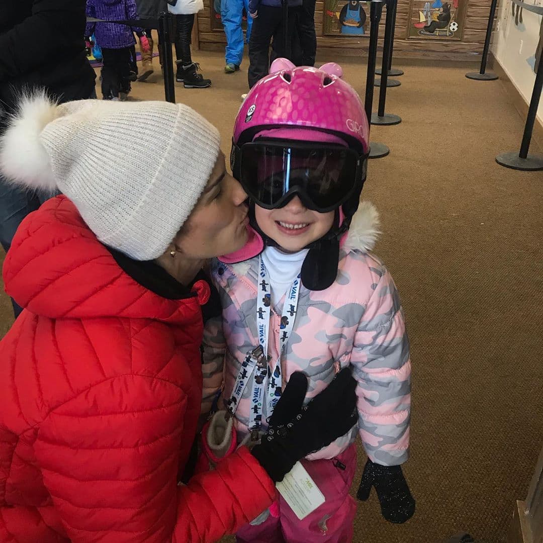 Para Cristina Bernal lo más importante es que sus hijos sean felices y gocen de la unión familiar.