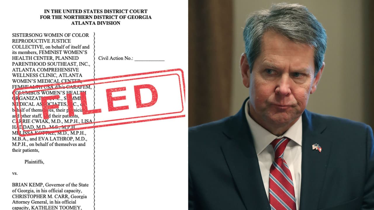 Presentan demanda contra ley que prohíbe casi todos los abortos en Georgia