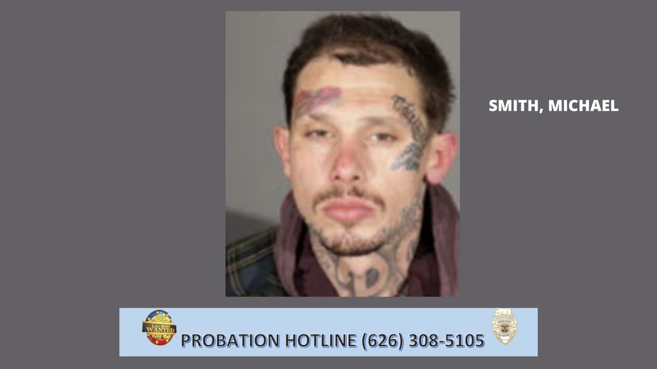 <b>Michael Smith</b> es un pandillero documentado y tiene un extenso historial criminal adulto que comenzó a la edad de 18 años. Sus condenas incluyen robo, posesión de narcóticos, sustancias controladas, resistirse a un oficial de paz, evadir a un oficial de paz, poseer armas ilegales o fantasmas, acoso, crueldad infantil y transportar/vender sustancias narcóticas controladas. Ha servido varias condenas en prisiones estatales, siendo la más larga una pena de 2 años, por evadir a un oficial de paz. Smith fue liberado de la prisión estatal a la supervisión del Departamento de Libertad Condicional del Condado de Los Ángeles en 16 de agosto de 2020.
<br>
<br>
<b>Marcas/características distintivas</b>: Tatuajes en la cara, cuello, frente, ambos brazos, pecho, torso izquierdo. 
<br>Pandilla: NORTH SIDE PASADENA
<br>Fue visto por última vez en la zona norte de Pasadena.