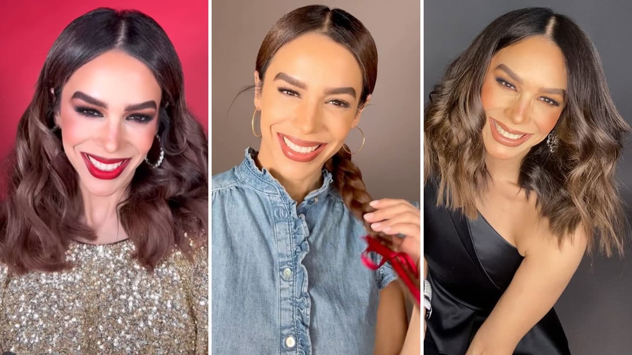 Biby Gaytán ha llevado el corte 'bob' mediano.