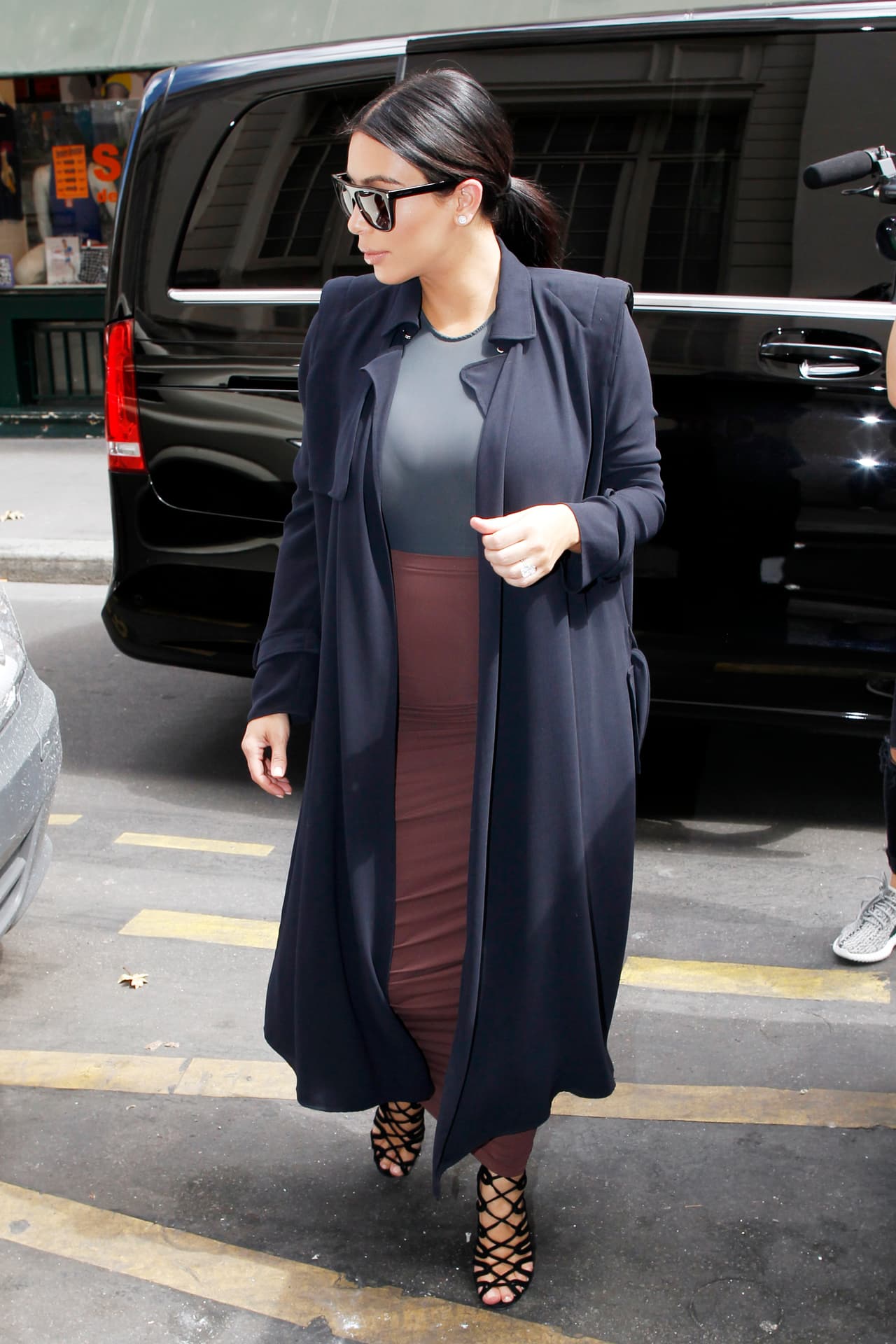 Kim ha desafiado todos los estándares de moda para mujeres embarazadas.