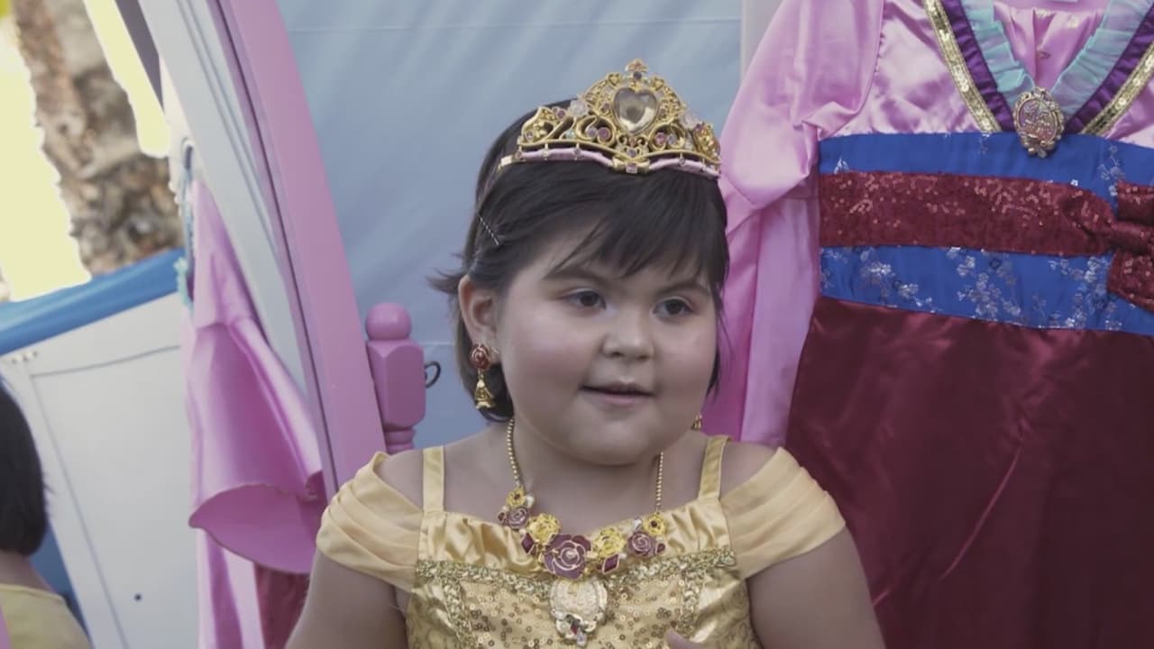 María es una niña de 6 años que sufre leucemia y su deseo de ser princesa acaba de ser concedido luego de que sus padres llenaran una solicitud de Make A Wish, una fundación de Disney. 
<br>