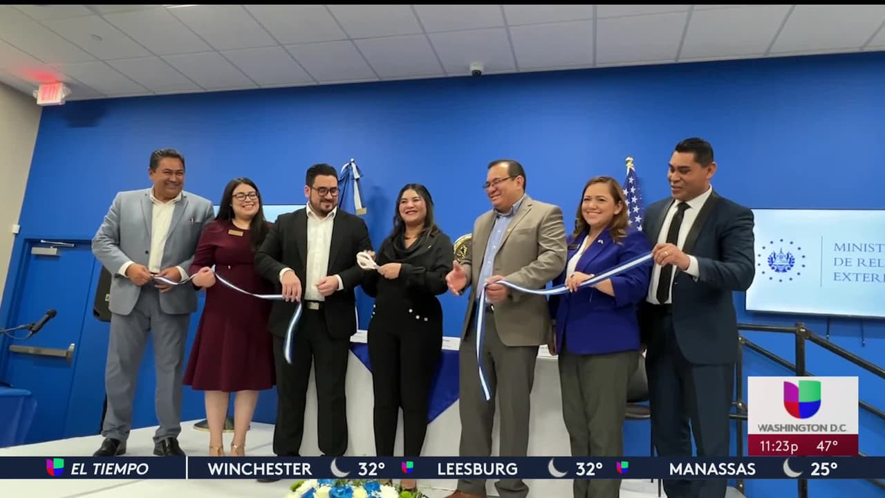 Mejor atención: Así es la nueva sede del consulado de El Salvador en Woodbridge, Virginia